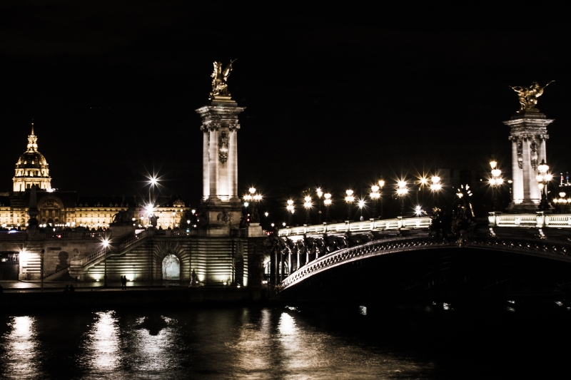 Paris 2017 - Pont alexandre III - nuit